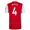 Virallinen Fanipaita Arsenal White 4 Kotipelipaita 2022-23 - Miesten